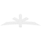 Ekena Millwork Alberta Architectural Grade PVC Gable Bracket, 84"W x 24 1/2"H x 2"D x 6"F, 7/12 Pitch GBP084X25X0206ALB00 - alternate 3
